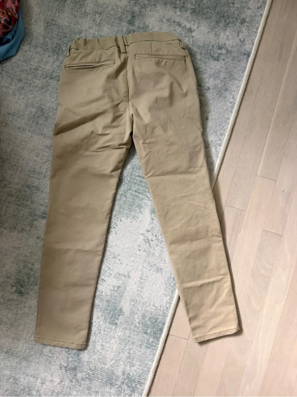 Boys Slim Fit Chino Pants - Khaki